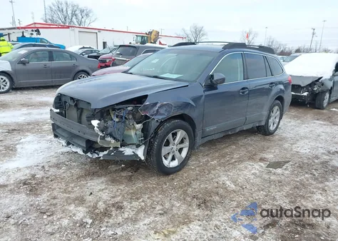 2014 Subaru Outback 2.5I Premium из США, поврежденный, VIN 4S4BRCEC3E3283269